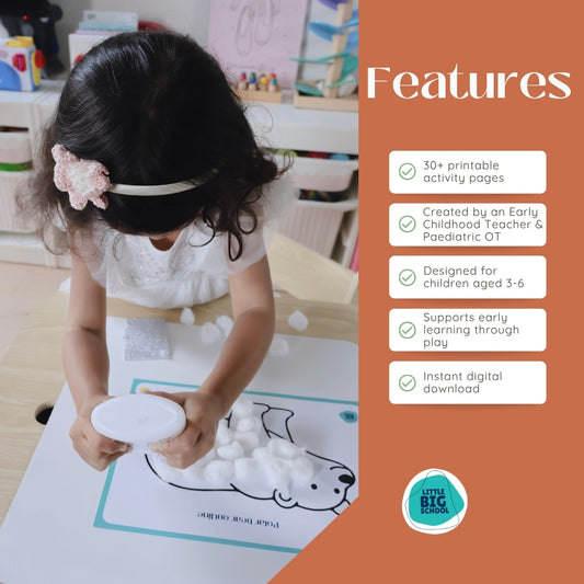 Animals Around the World Printable At Home Learning Kit