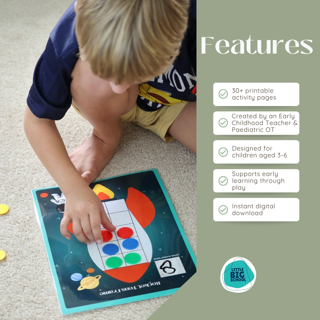 Space Adventures Printable At Home Learning Kit