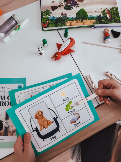 Room on the Broom Inspired Bookish Play Pack