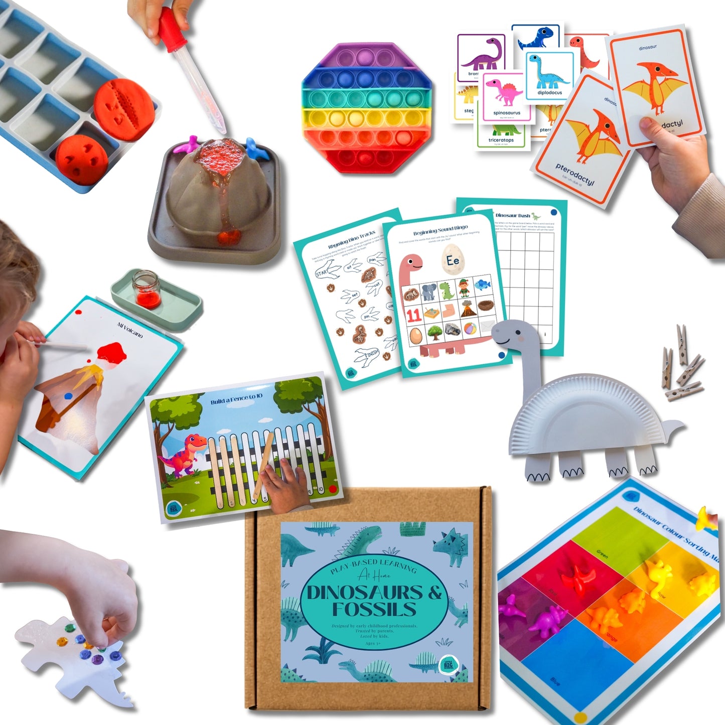 Dinosaurs & Fossils At Home Kit