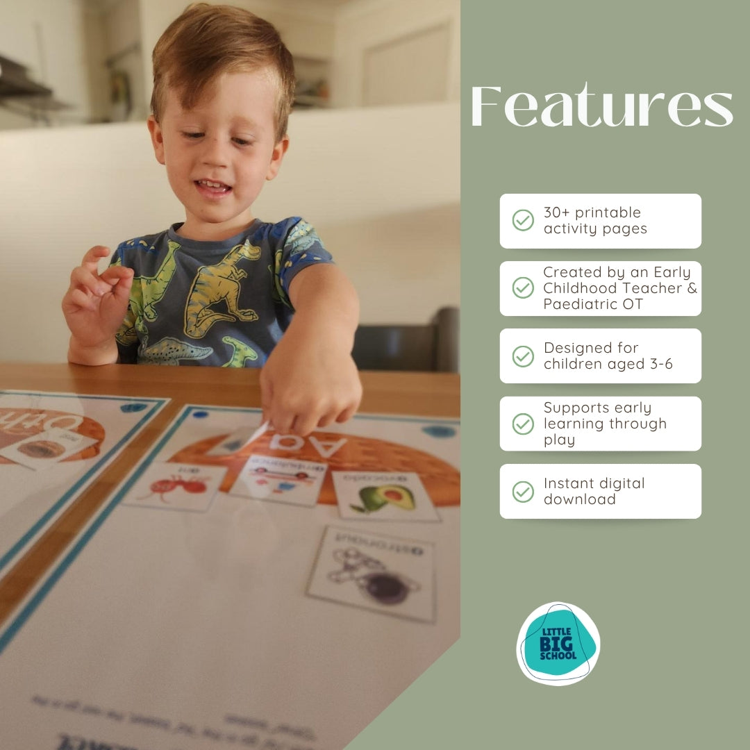 Feelings & Friendship Printable At Home Learning Kit
