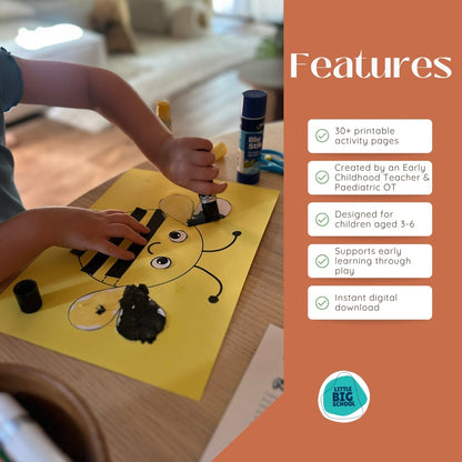 In the Garden & Bugs Printable At Home Learning Kit