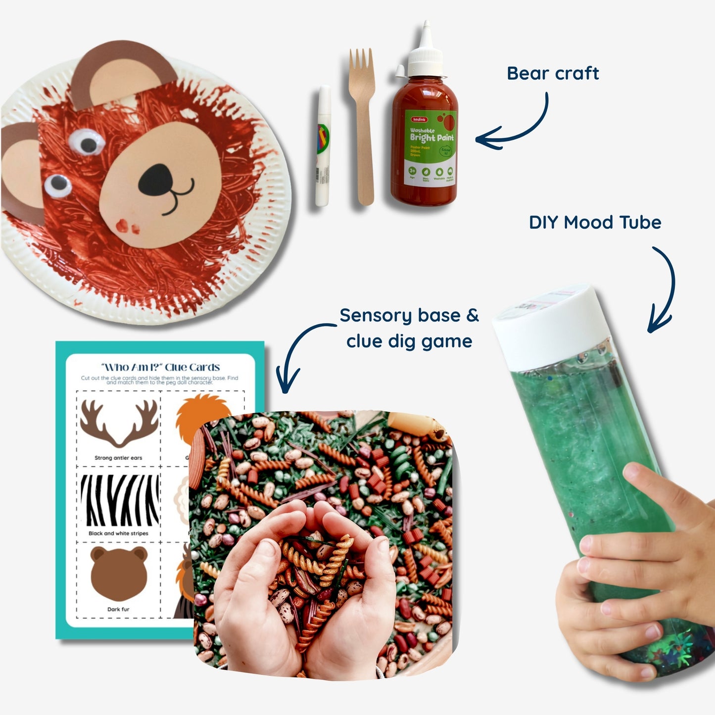 The Very Cranky Bear Inspired Bookish Play Pack