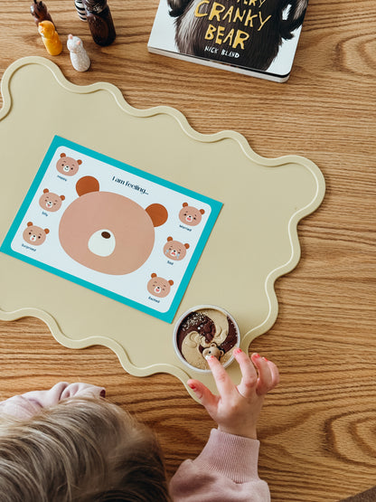 The Very Cranky Bear Inspired Bookish Play Pack